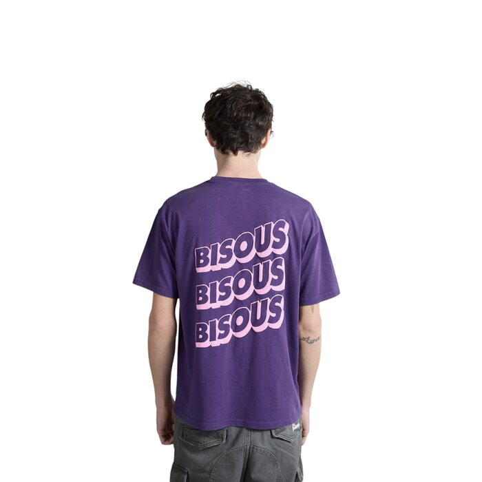 Bisous Skateboards Sonics T-Shirt - Purple