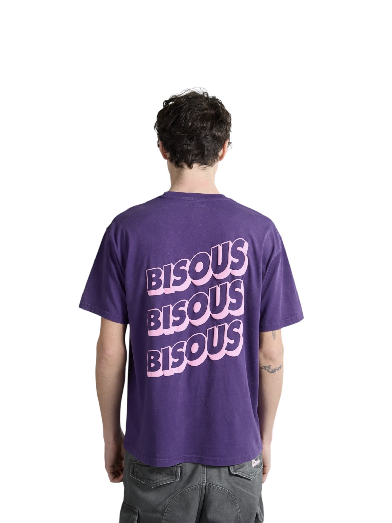 Bisous Skateboards Sonics T-Shirt - Purple