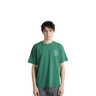 Bisous Skateboards Cigarette T-Shirt - Forest