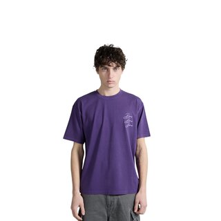 Bisous Skateboards Cigarette T-Shirt - Purple
