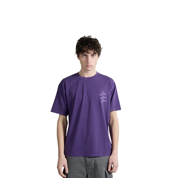 Bisous Skateboards Cigarette T-Shirt - Purple