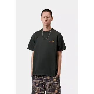 Carhartt WIP S/S American Script T-Shirt - Raven