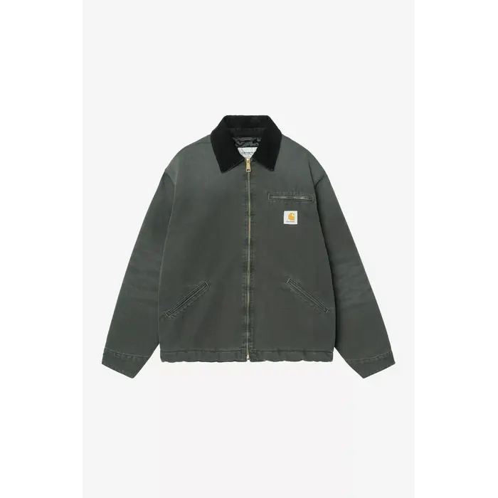 Carhartt WIP OG Detroit Jacket - Raven/Black (Stone Canvas)