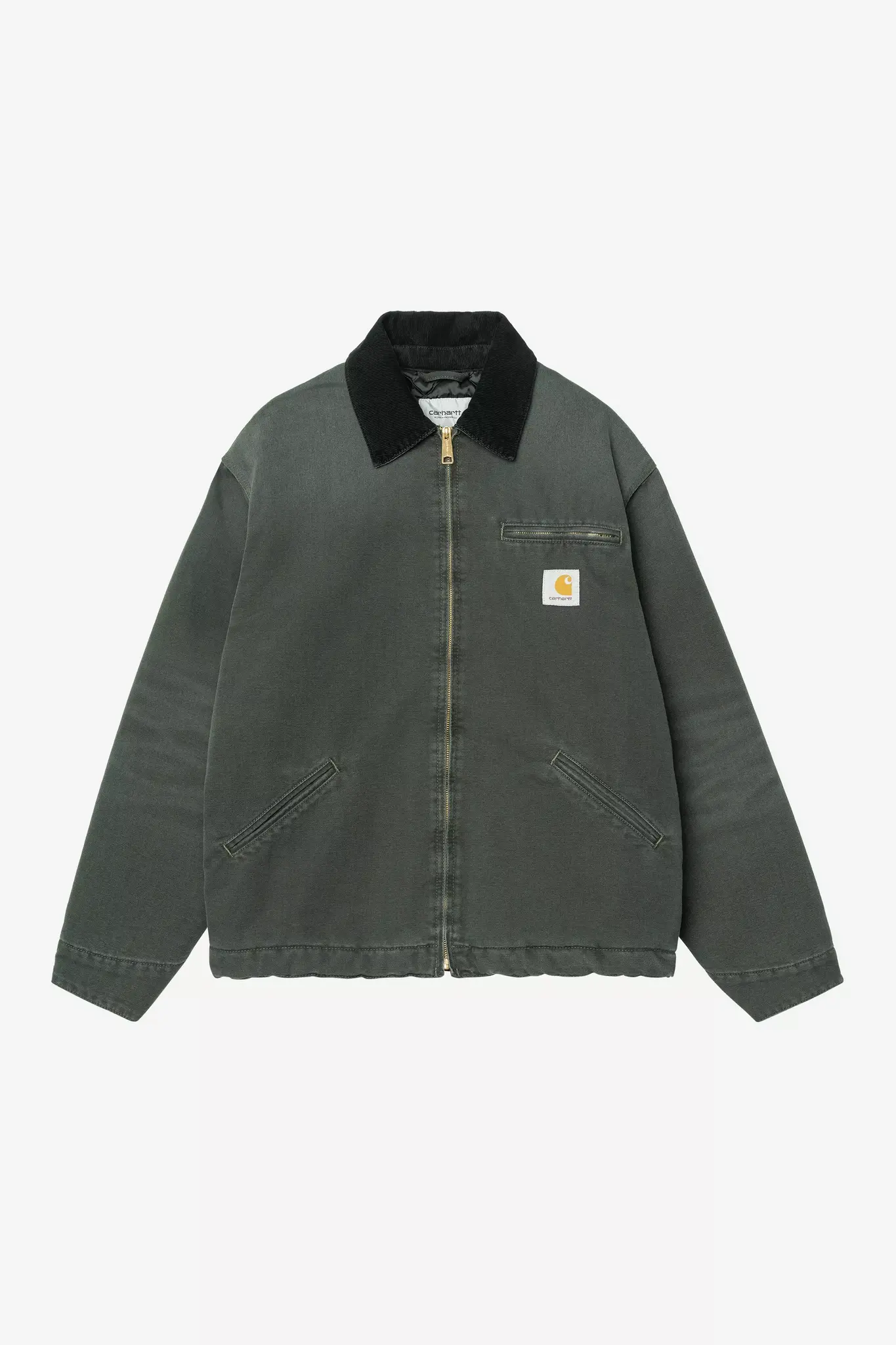 Carhartt WIP OG Detroit Jacket - Raven/Black (Stone Canvas)