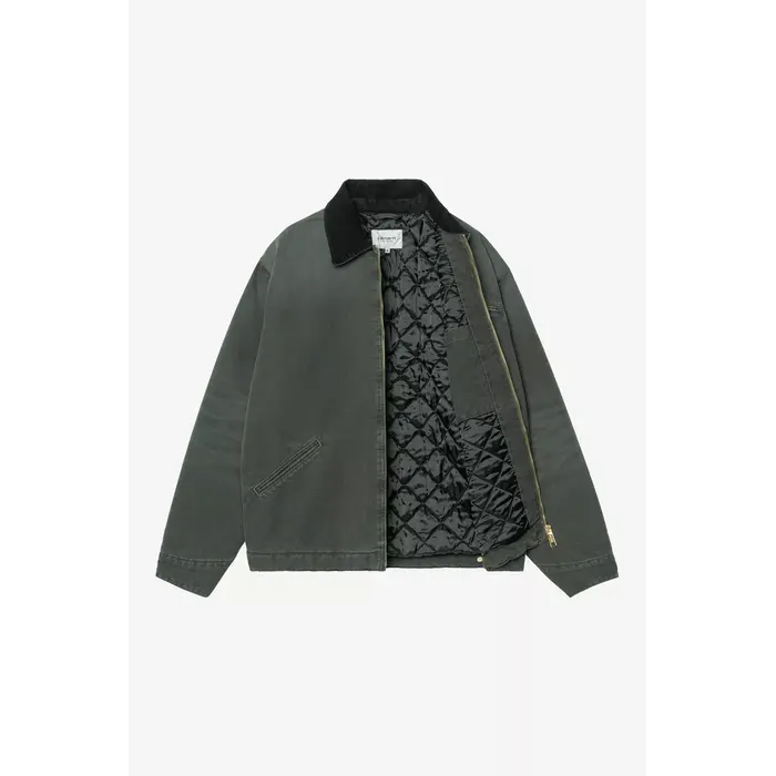 Carhartt WIP OG Detroit Jacket - Raven/Black (Stone Canvas)
