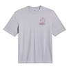 Gonzalez Not Amused Tee - Halo Silver/Shadow Red