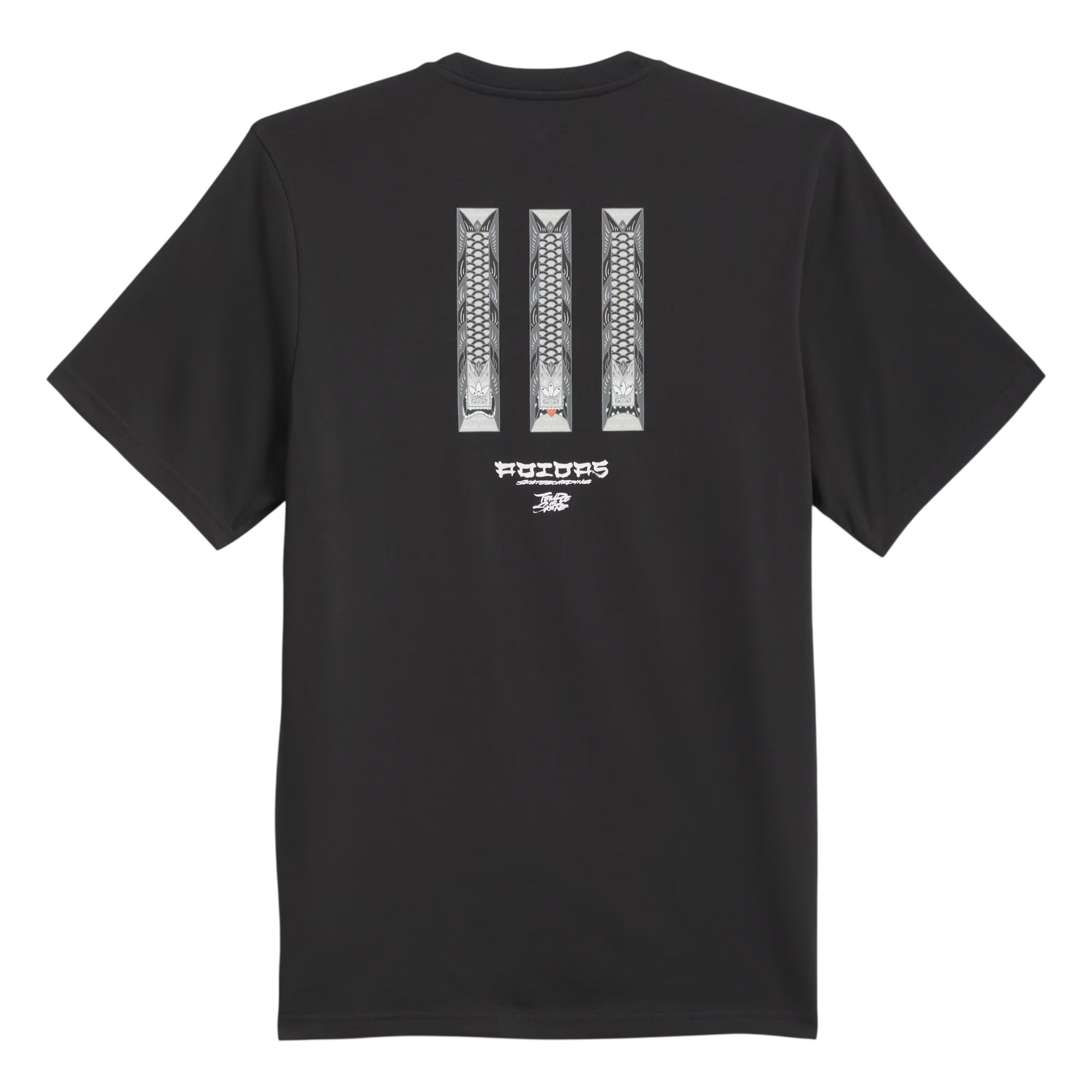Adidas Skateboarding Temple Of Skate Curbs Tee - Black