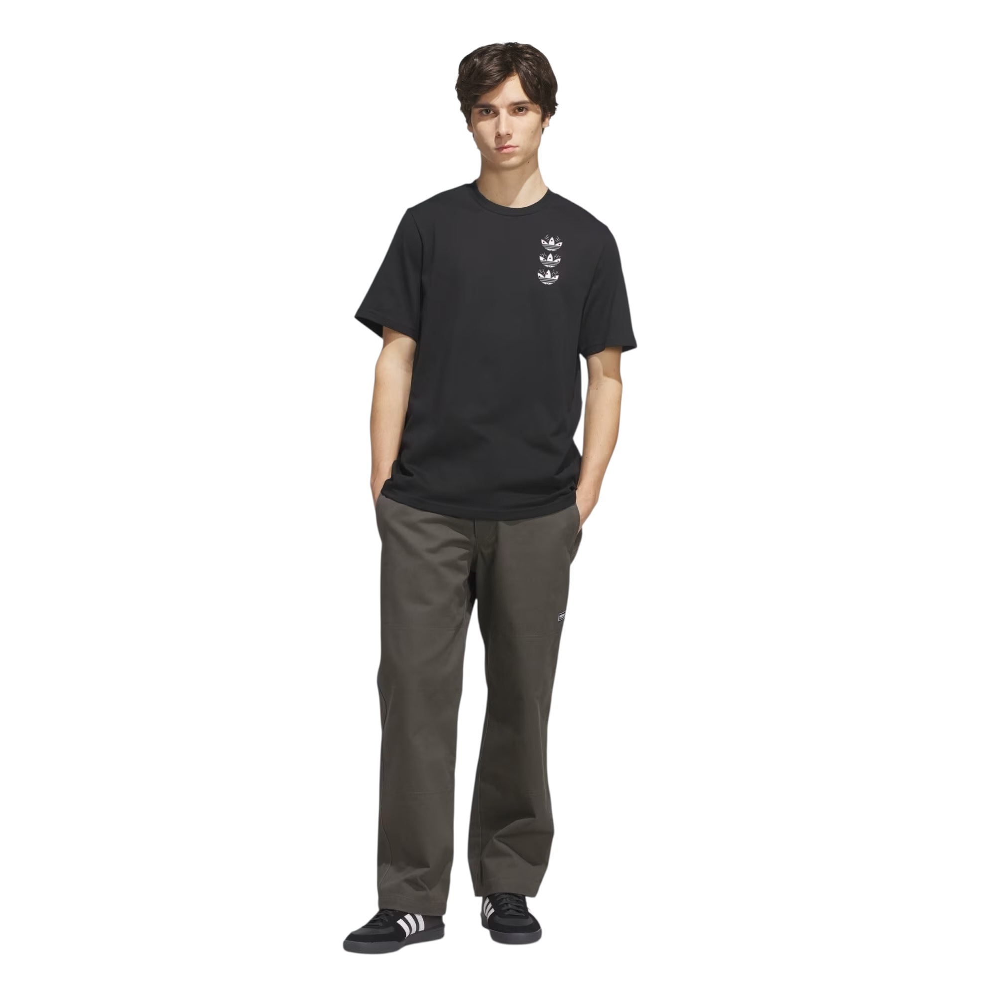 Adidas Skateboarding Temple Of Skate Curbs Tee - Black