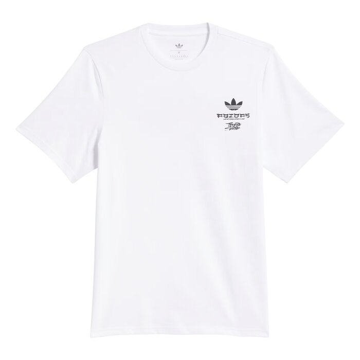 Adidas Skateboarding Temple Of Skate Crane Tee - White