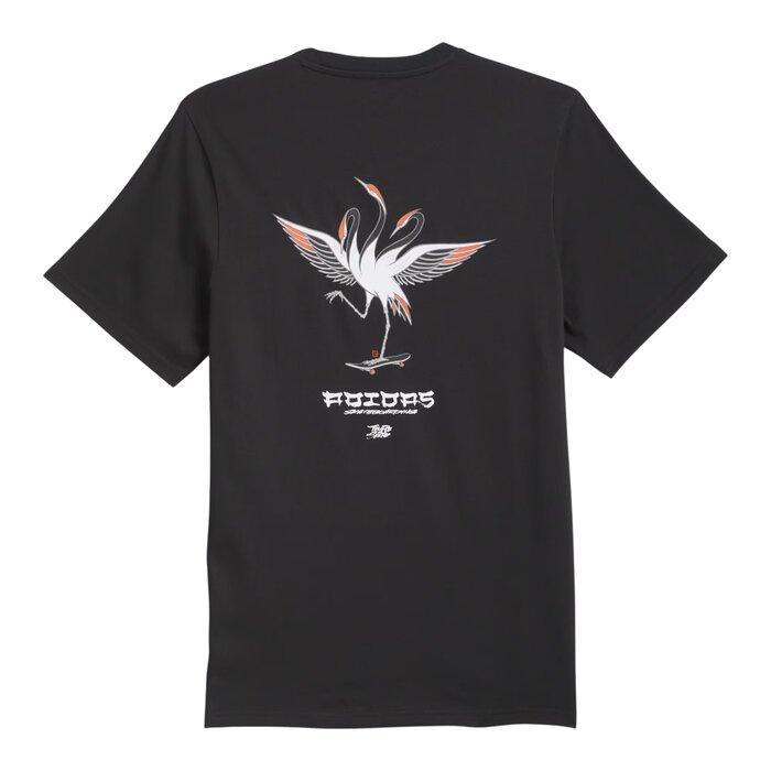 Adidas Skateboarding Temple Of Skate Crane Tee - Black
