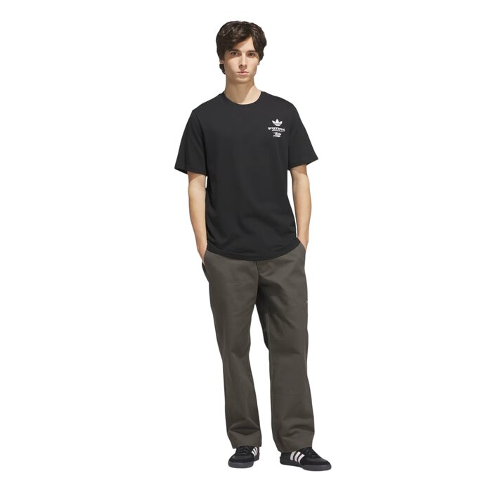 Adidas Skateboarding Temple Of Skate Crane Tee - Black