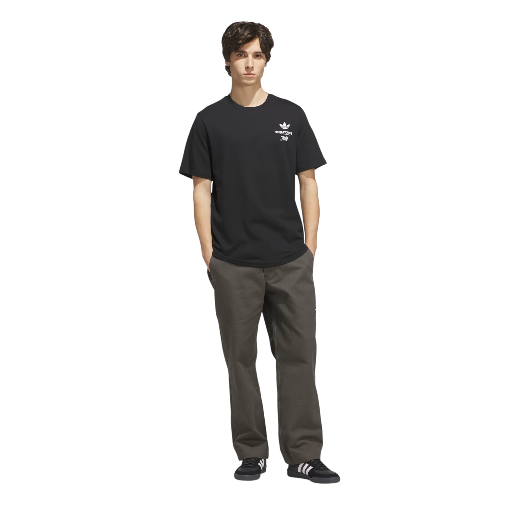 Adidas Skateboarding Temple Of Skate Crane Tee - Black