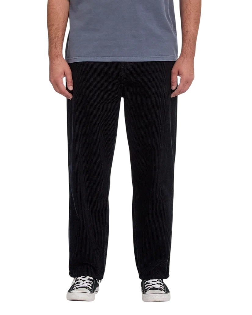 Volcom Billow Tapered Cord Pant - Black