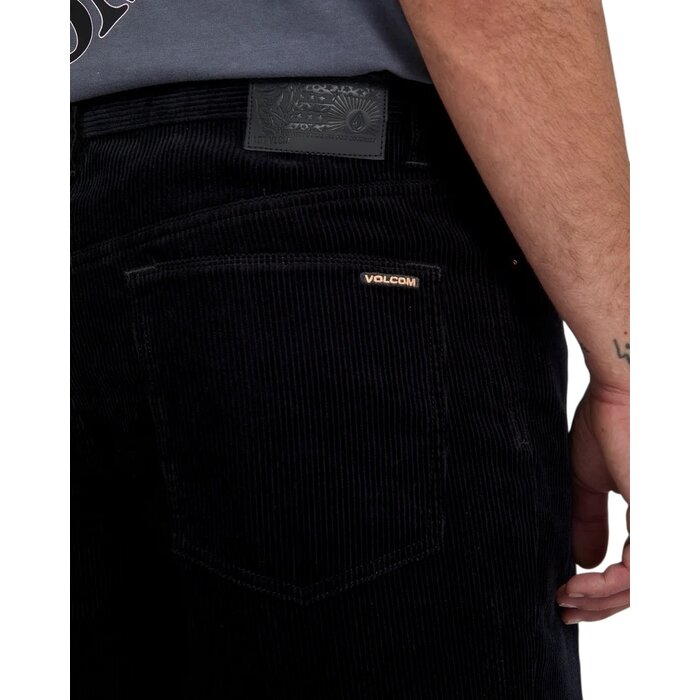 Volcom Billow Tapered Cord Pant - Black