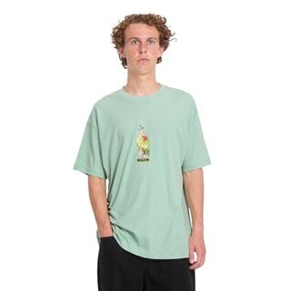 Volcom Acid Frog LSE S/S T-Shirt - Ice Green