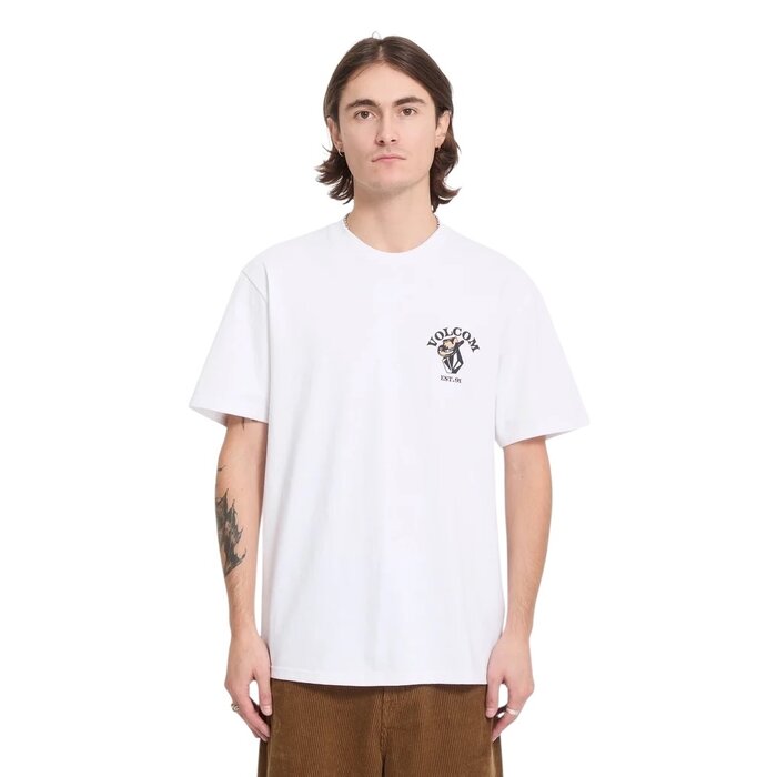 Volcom Bad Luck S/S T-Shirt - White