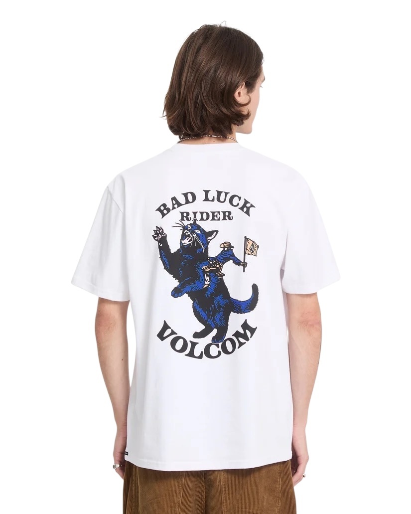 Volcom Bad Luck S/S T-Shirt - White