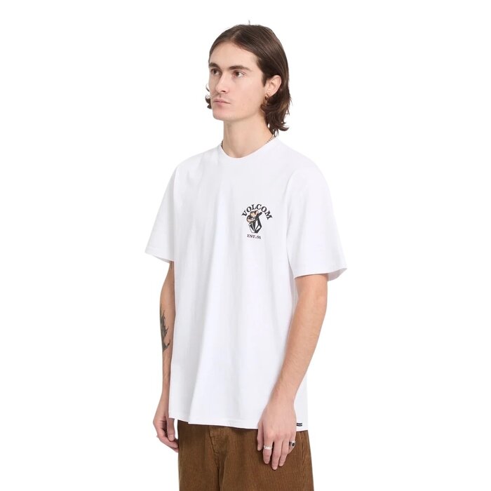 Volcom Bad Luck S/S T-Shirt - White