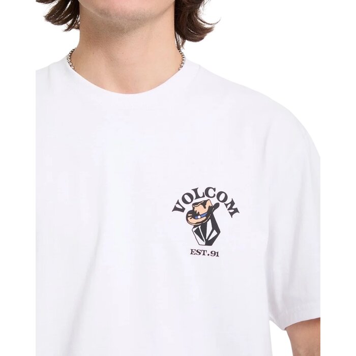 Volcom Bad Luck S/S T-Shirt - White