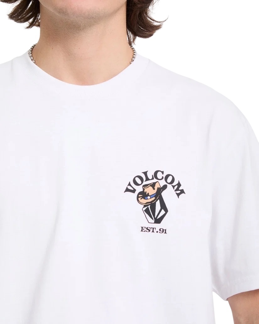Volcom Bad Luck S/S T-Shirt - White