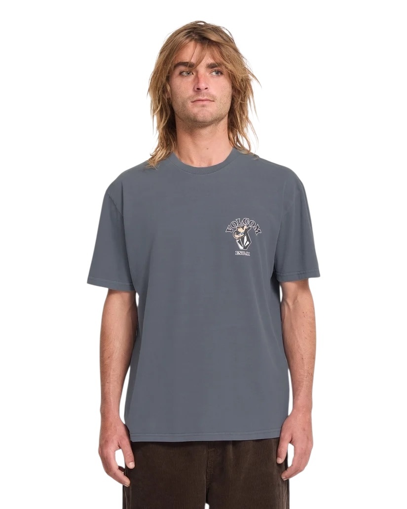 Volcom Bad Luck S/S T-shirt - Storm Blue