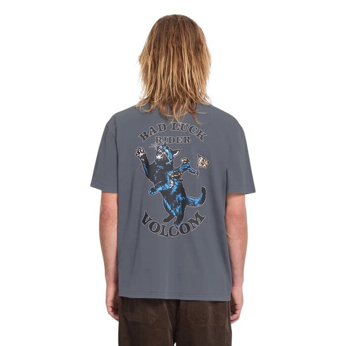 Volcom Bad Luck S/S T-shirt - Storm Blue
