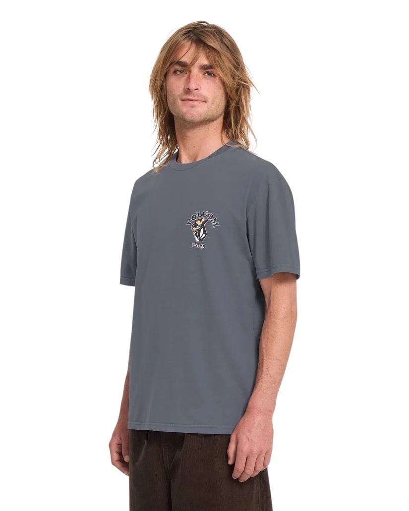 Volcom Bad Luck S/S T-shirt - Storm Blue