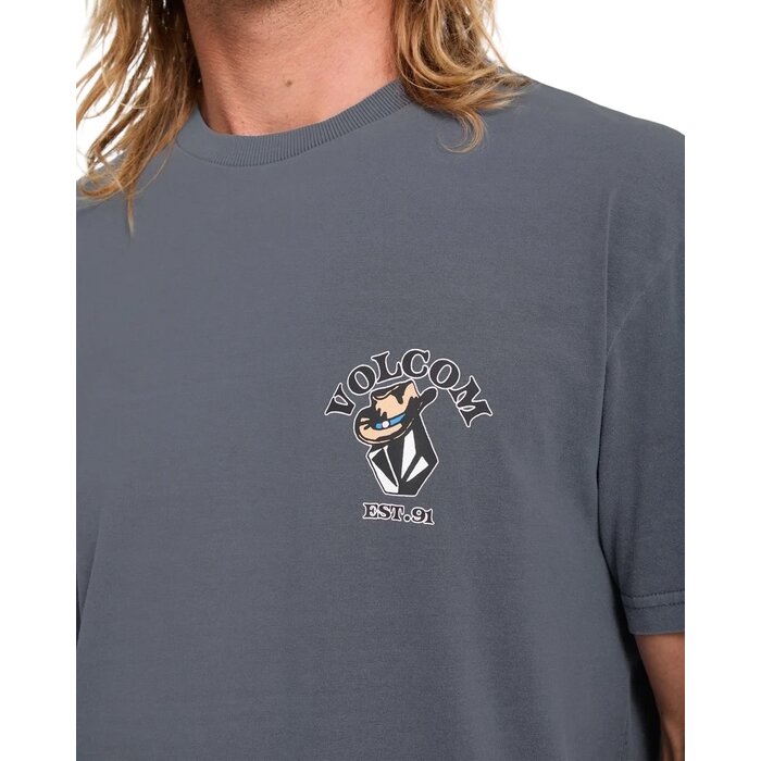 Volcom Bad Luck S/S T-shirt - Storm Blue