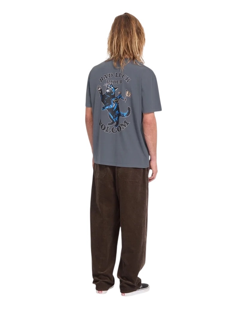 Volcom Bad Luck S/S T-shirt - Storm Blue