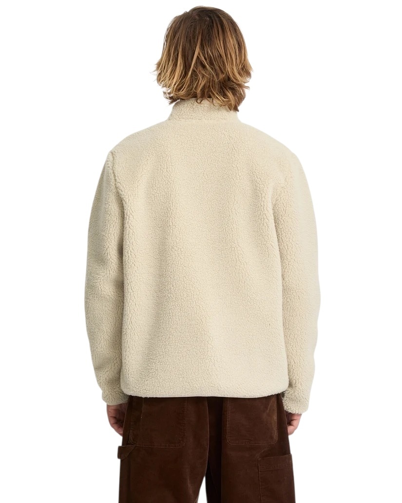 Volcom Muzzer Fuzzar Zip - Stone