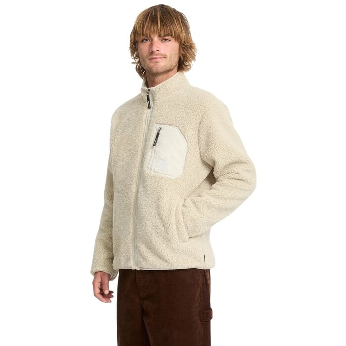 Volcom Muzzer Fuzzar Zip - Stone