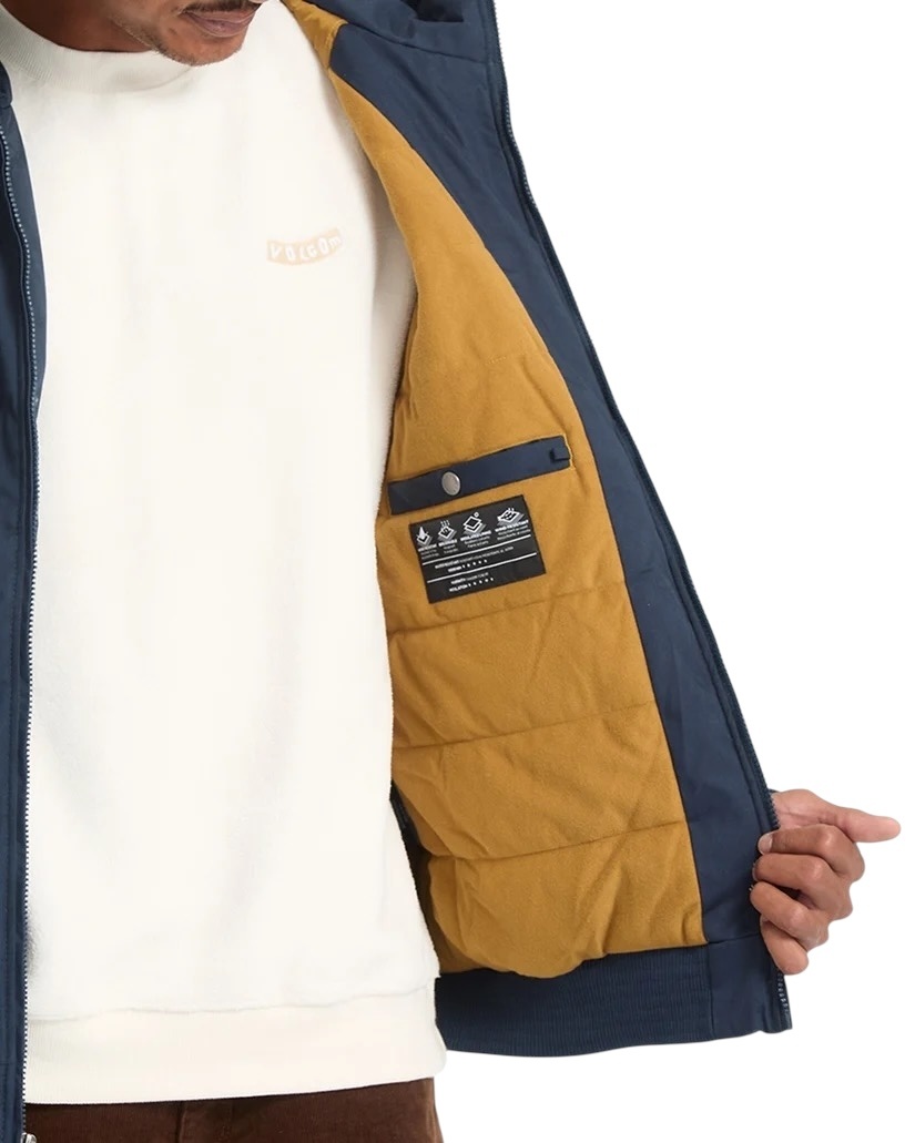 Volcom Hernan 10k Jacket - Navy