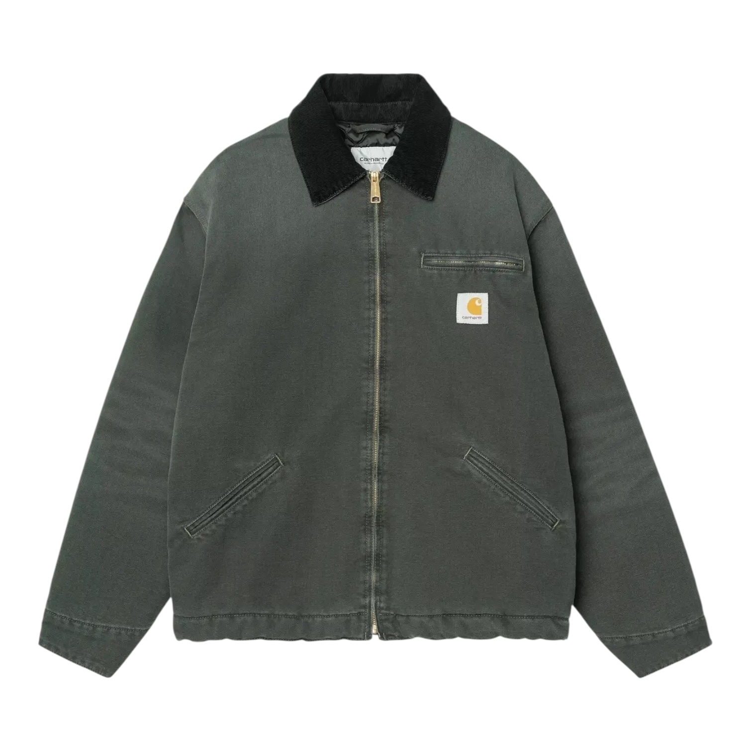 Carhartt WIP OG Detroit Jacket - Raven/Black (Stone Canvas)