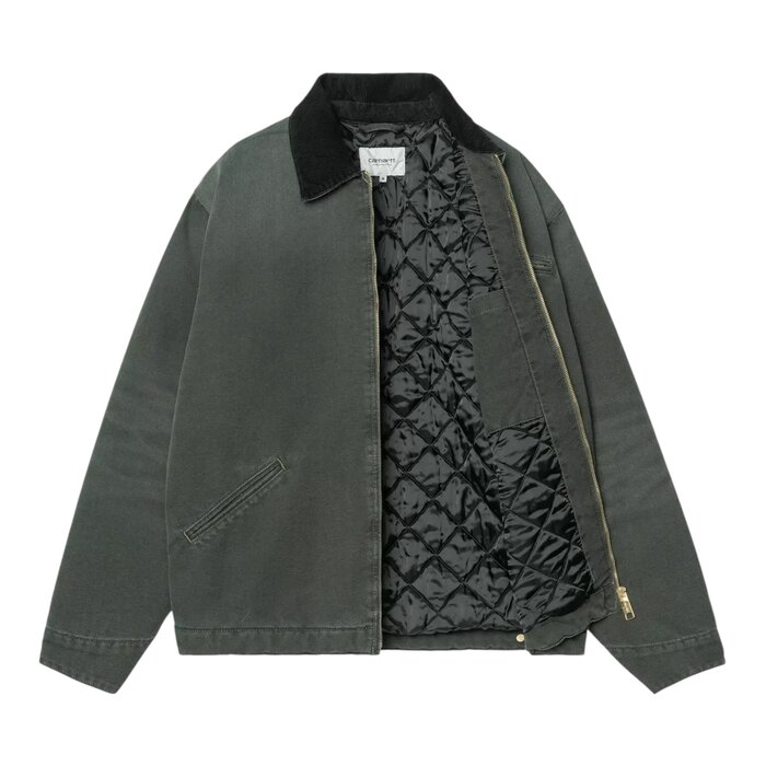 Carhartt WIP OG Detroit Jacket - Raven/Black (Stone Canvas)