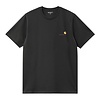 S/S American Script T-Shirt - Raven