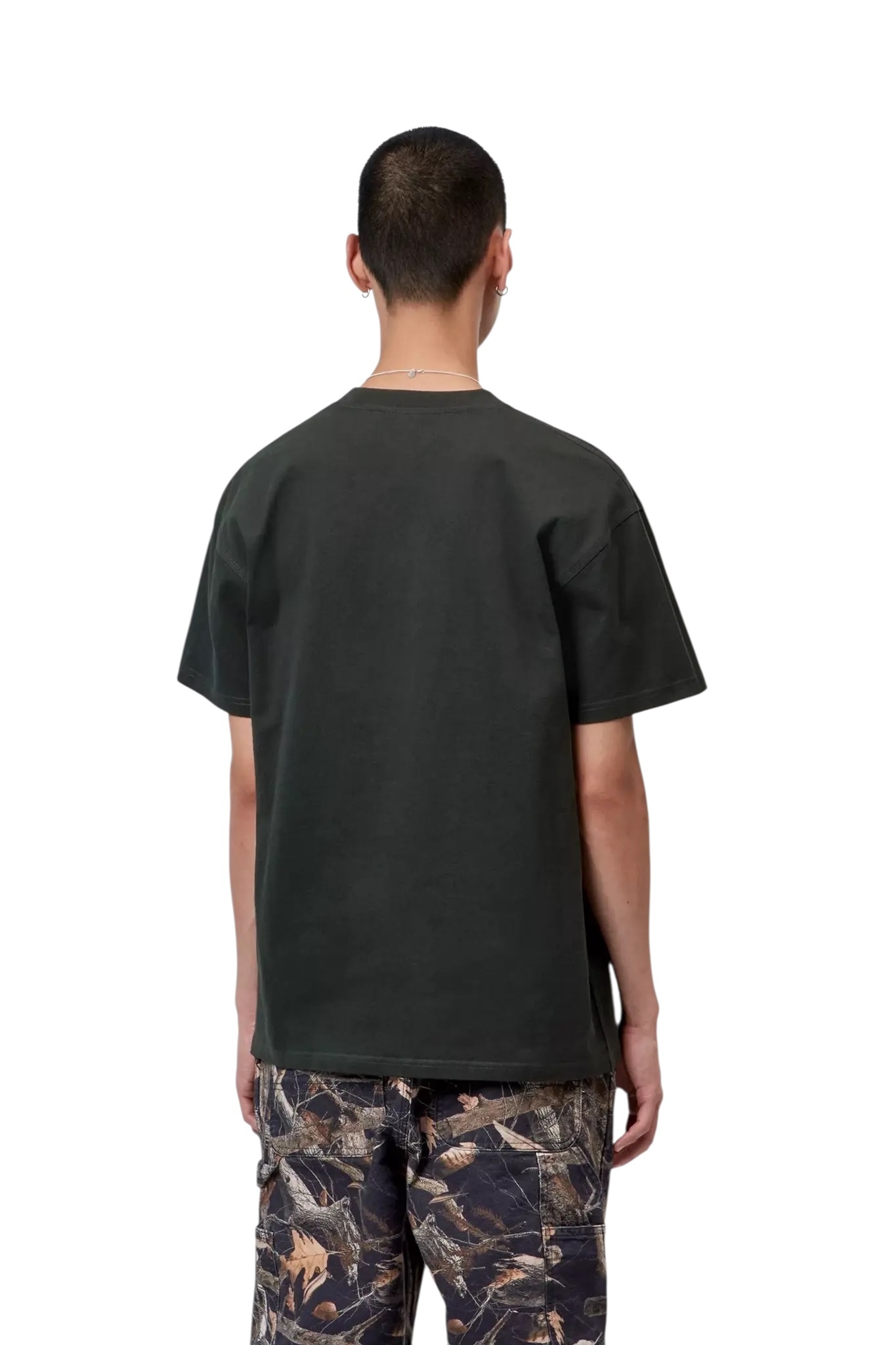 Carhartt WIP S/S American Script T-Shirt - Raven