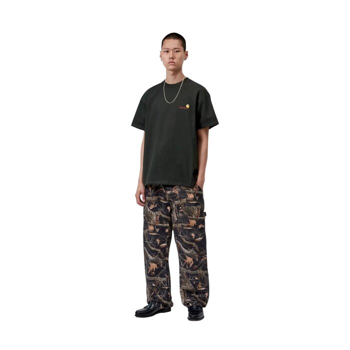 Carhartt WIP S/S American Script T-Shirt - Raven