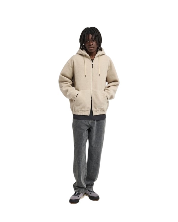 Element Sefton Full Zip Hoodie - Oatmeal Heather