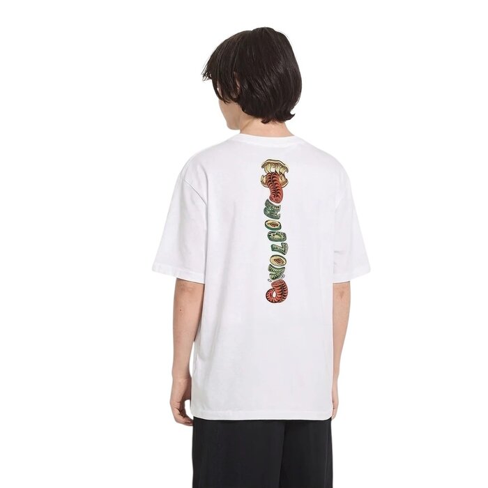 Volcom Snaky S/S T-Shirt (Youth) - White