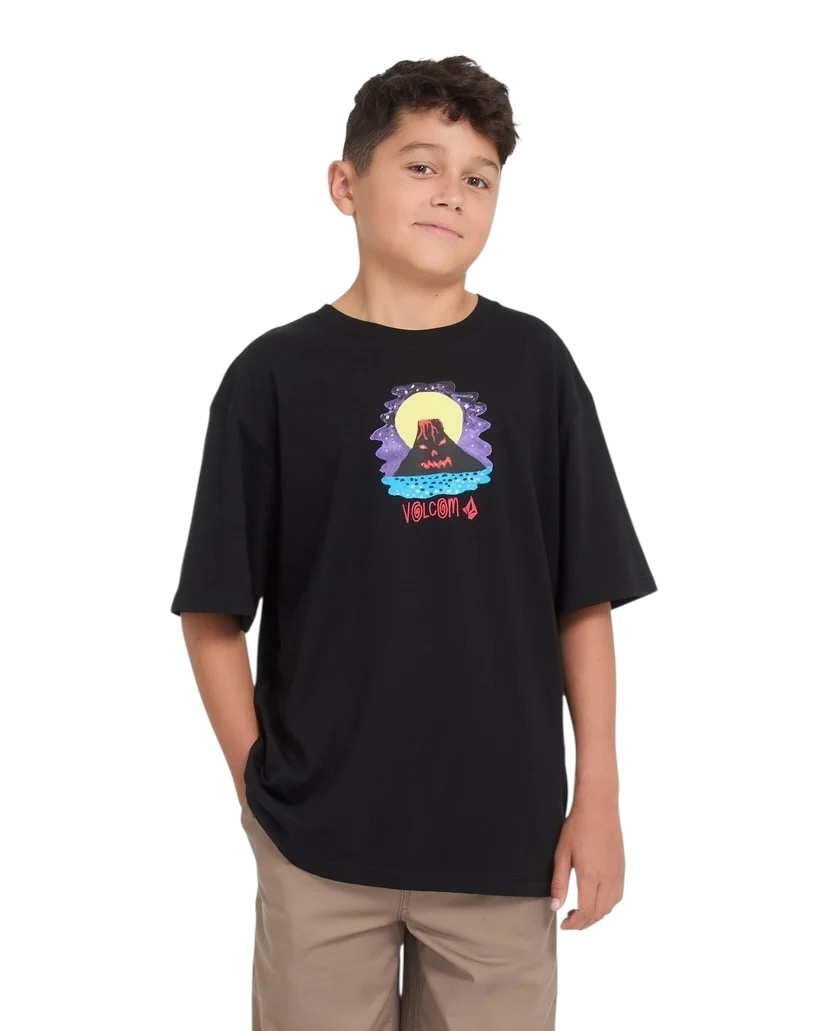 Volcom Ozzy I S/S T-Shirt (Youth) - Black