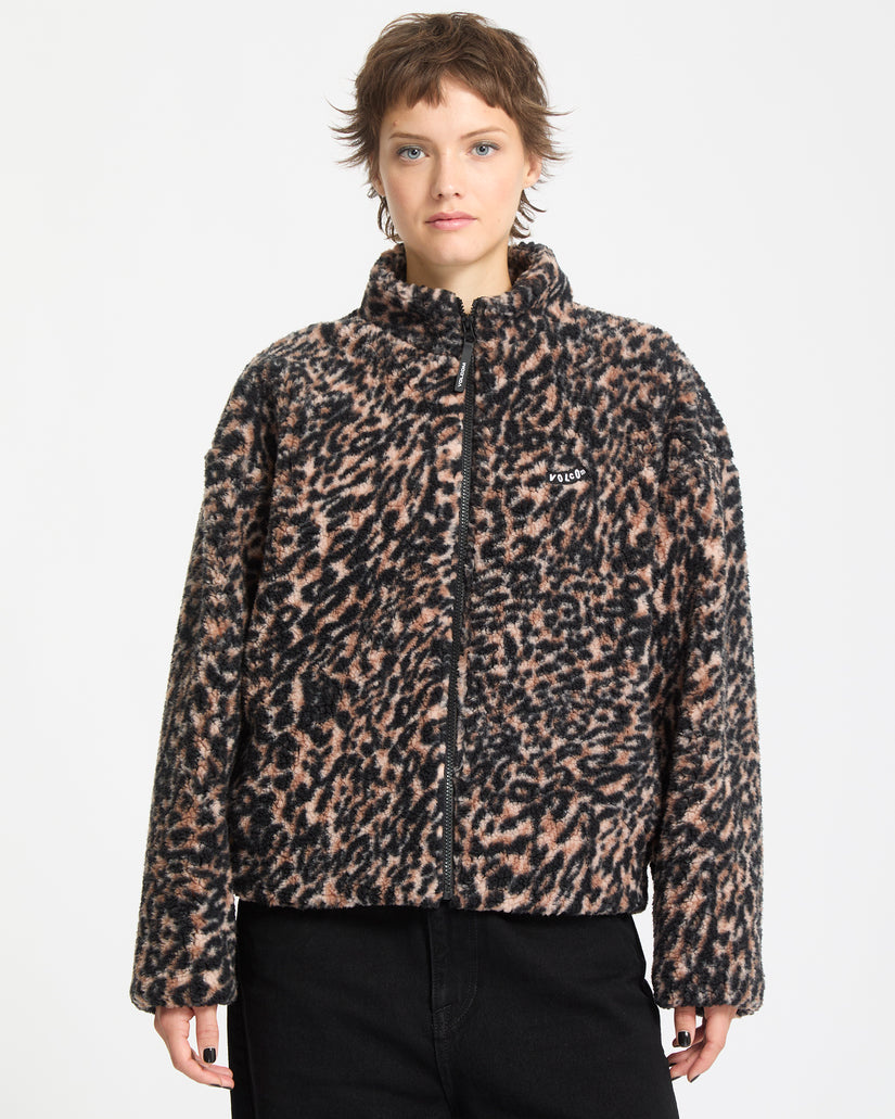 Volcom Wylding Out Sherpa - Animal Print