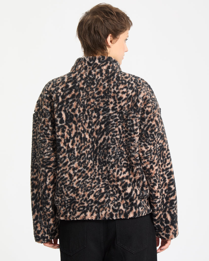 Volcom Wylding Out Sherpa - Animal Print