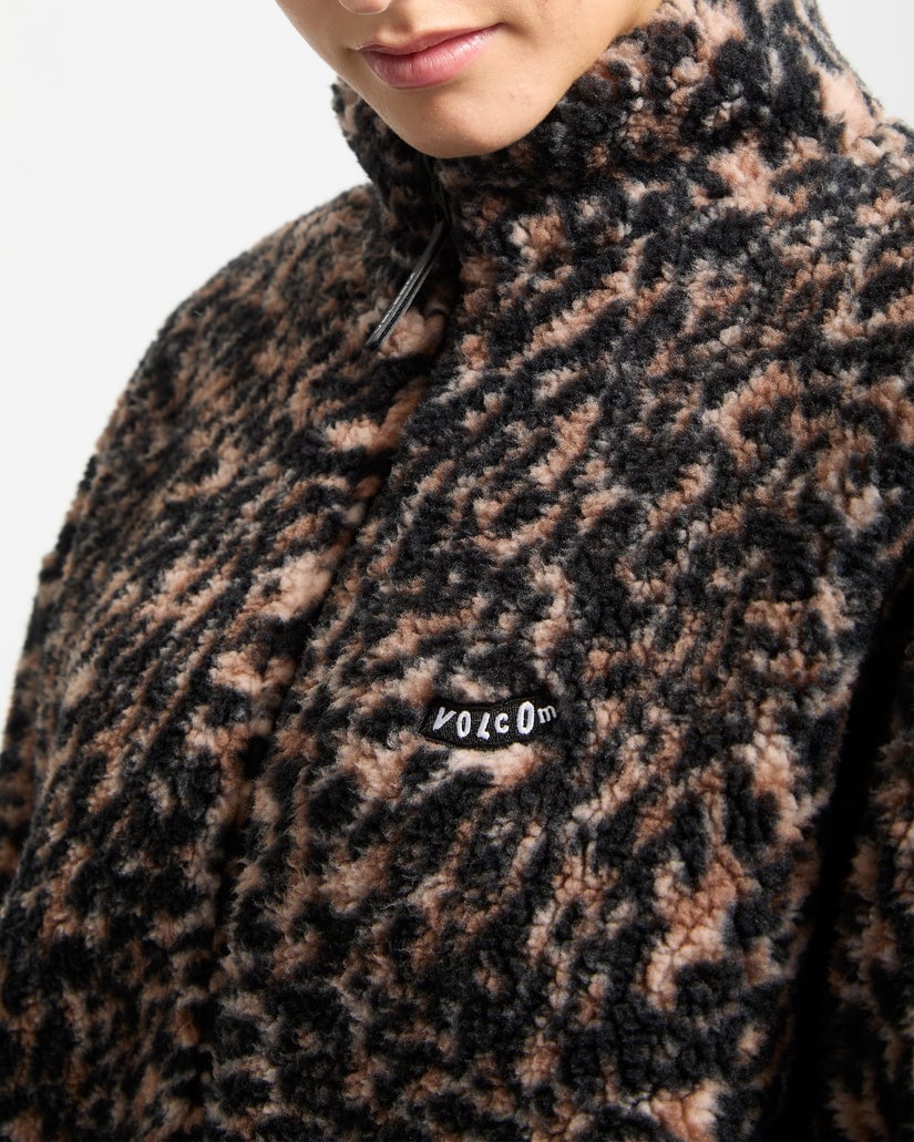 Volcom Wylding Out Sherpa - Animal Print
