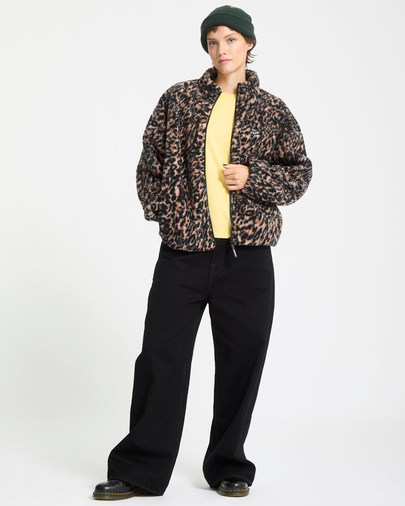 Volcom Wylding Out Sherpa - Animal Print