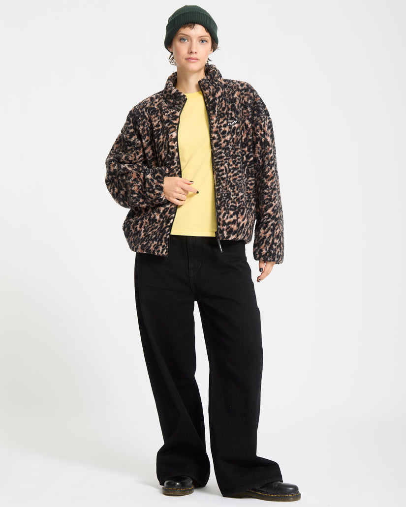 Volcom Wylding Out Sherpa - Animal Print