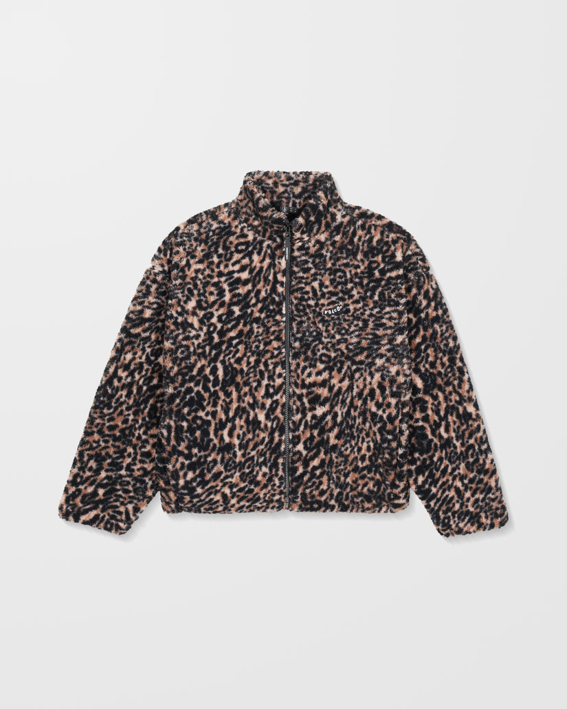 Volcom Wylding Out Sherpa - Animal Print