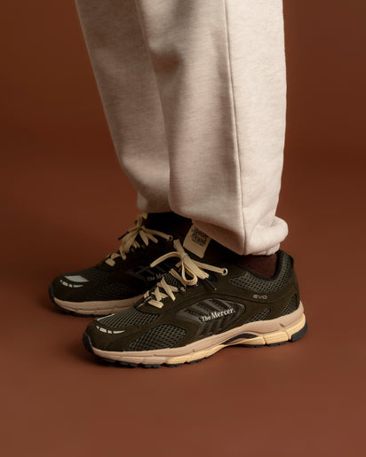 Mercer The Re-Run Evo Nubuck - Army Green