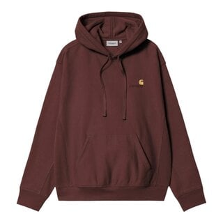 Carhartt WIP Hooded American Script - Amarone