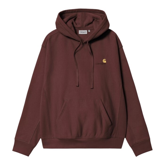 Carhartt WIP Hooded American Script - Amarone