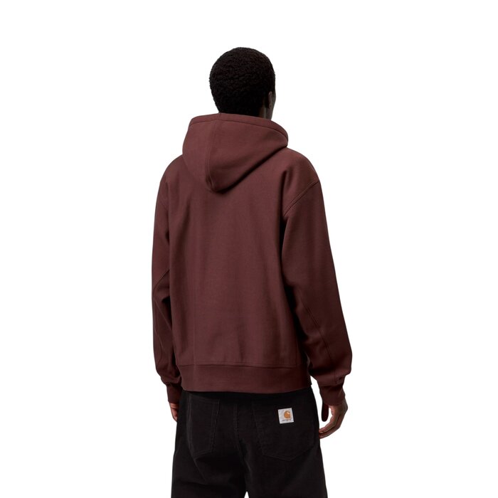 Carhartt WIP Hooded American Script - Amarone